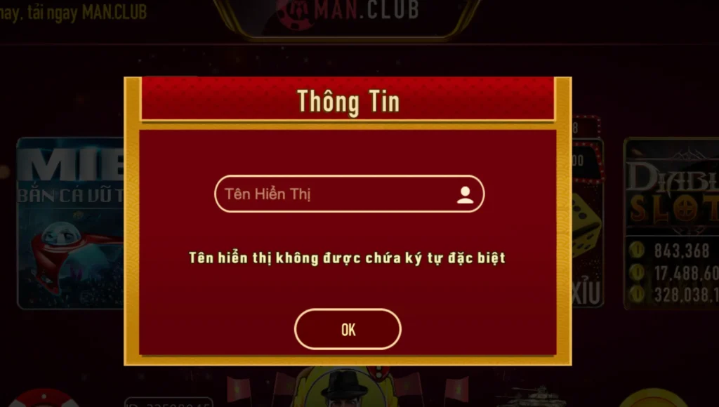 Chỉ mất 3 bước để hoàn tất đăng nhập Manclub