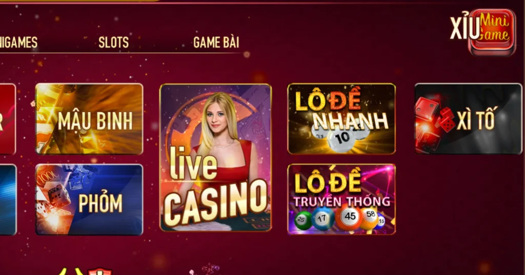 Live Casino hấp dẫn tại Manclub