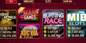 Mini Xóc Đĩa Manclub thu hút hàng triệu người chơi