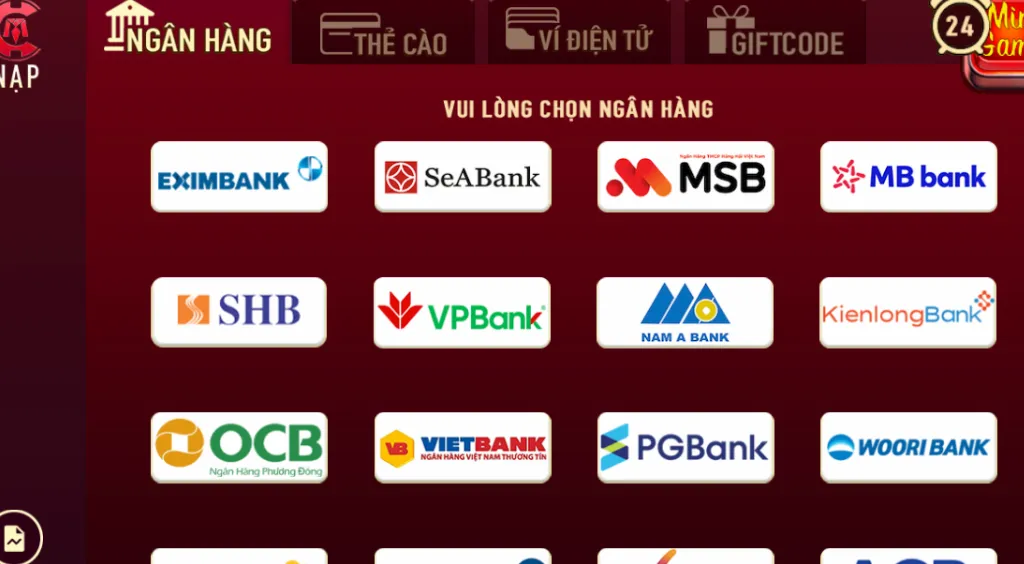 Quy trình nạp tiền Manclub đơn giản, dễ hiểu