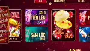 Sâm lốc Solo hấp dẫn tại Manclub