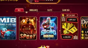 Sicbo Iron Man Manclub với tỷ lệ thưởng cực khủng