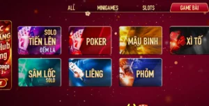 Ưu tiên xếp bài khi tham gia Mậu Binh Manclub